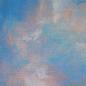 Preview: Viskose Druck Aquarell Pastell
